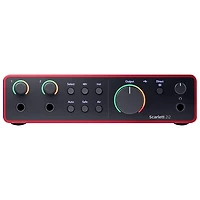 Interface audio USB Scarlett-2i2 de 4e génération de Focusrite (SCARLETT-2I2-4TH-GEN)