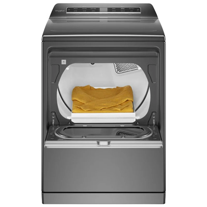 Sécheuse au gaz à vapeur de 7,4 pi³ de Whirlpool (WGD8127LC) - Ombre chromée