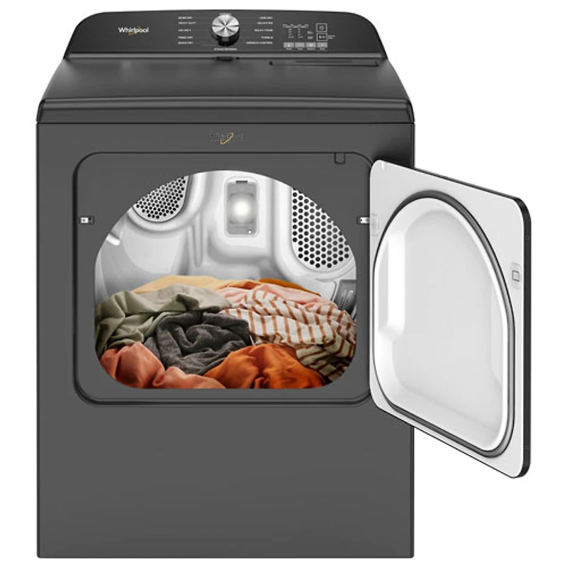 Sécheuse électrique de 7,0 pi³ de Whirlpool (YWED6150PB) - Noir volcan