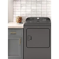Whirlpool 7.0 Cu. Ft. Electric Dryer (YWED6150PB) - Volcano Black