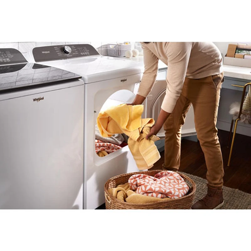 Whirlpool 7.0 Cu. Ft. Gas Dryer (WGD6150PW) - White