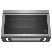 Kitchenaid Over-The-Range Turntable-Free Flush-Mount Microwave - 1.1 Cu. Ft. - Stainless Steel
