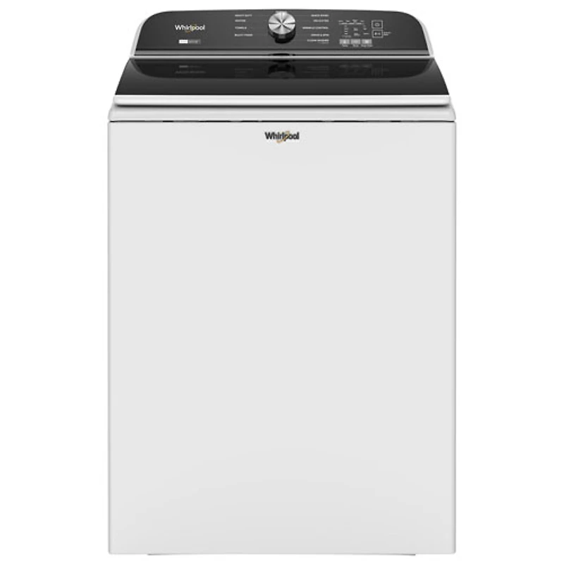 Laveuse à chargement par le haut haute efficacité 6,1 pi³ de Whirlpool (WTW6157PW) - Blanc