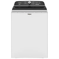 Laveuse à chargement par le haut haute efficacité 6,1 pi³ de Whirlpool (WTW6157PW) - Blanc