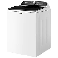 Laveuse à chargement par le haut haute efficacité 6,1 pi³ de Whirlpool (WTW6157PW) - Blanc