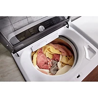 Laveuse à chargement par le haut haute efficacité 6,1 pi³ de Whirlpool (WTW6157PW) - Blanc