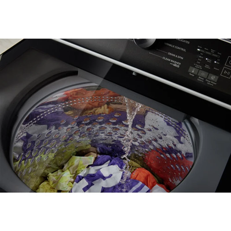 Laveuse à chargement par le haut haute efficacité 6,1 pi³ de Whirlpool (WTW6157PW) - Blanc