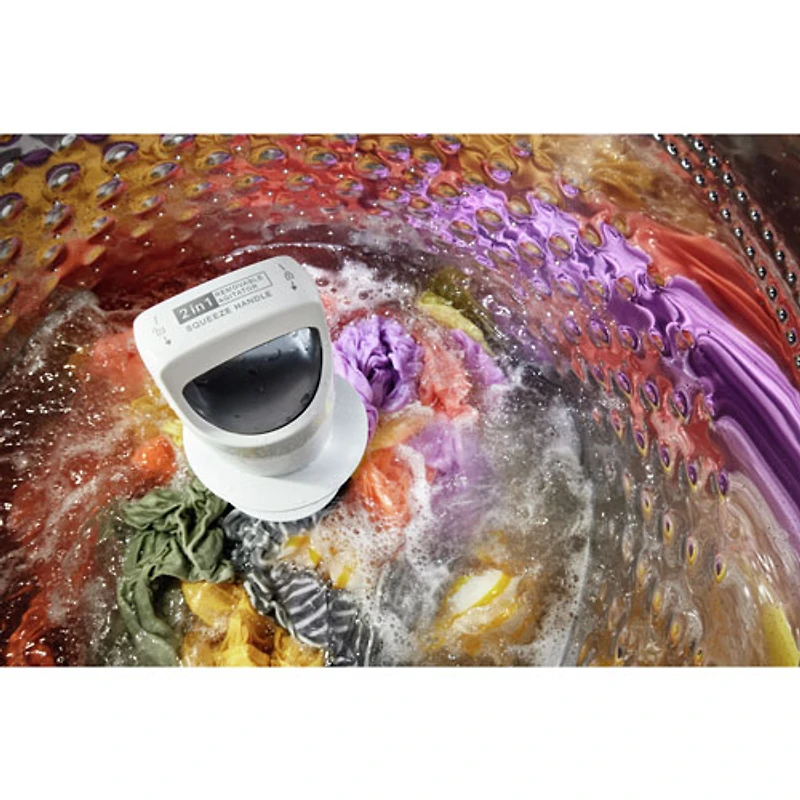 Laveuse à chargement par le haut haute efficacité 6,1 pi³ de Whirlpool (WTW6157PW) - Blanc