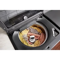 Laveuse à chargement par le haut haute efficacité 6,1 pi³ de Whirlpool (WTW6157PW) - Blanc
