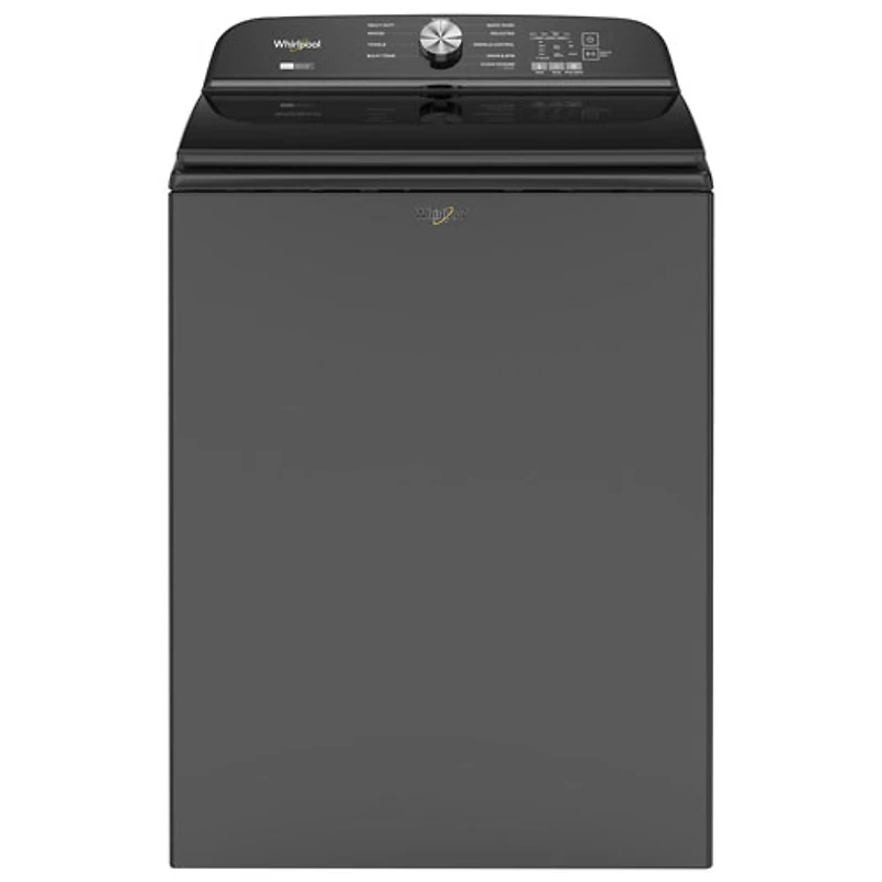 Laveuse à chargement par le haut haute efficacité 6,1 pi³ de Whirlpool (WTW6157PB) - Noir volcan
