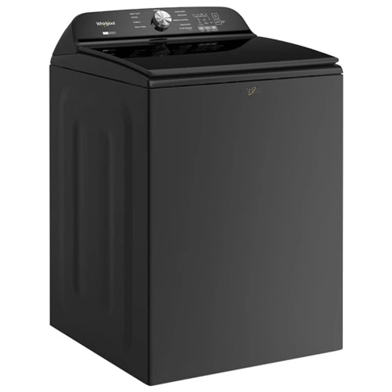 Laveuse à chargement par le haut haute efficacité 6,1 pi³ de Whirlpool (WTW6157PB) - Noir volcan