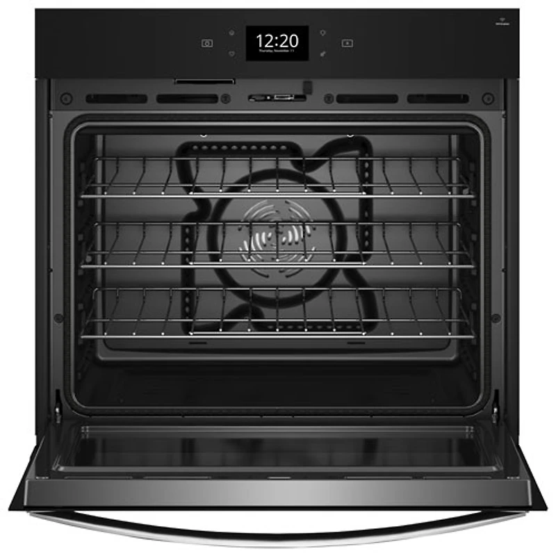 Whirlpool 30" 5 Cu. Ft. Self-Clean True Convection Electric Wall Oven (WOES7030PZ) - Stainless Steel