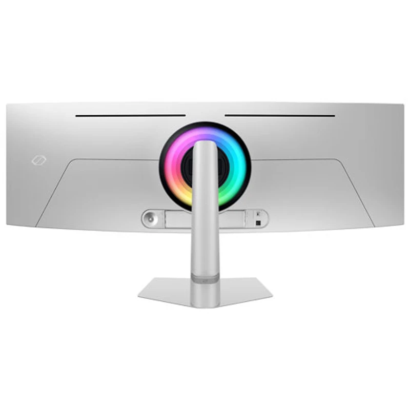 Samsung Odyssey OLED G9 49" QHD 240Hz 0.03ms GTG Curved OLED G-Sync FreeSync Gaming Monitor(LS49CG932SNXZA) – Silver