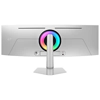 Samsung Odyssey OLED G9 49" QHD 240Hz 0.03ms GTG Curved OLED G-Sync FreeSync Gaming Monitor(LS49CG932SNXZA) – Silver