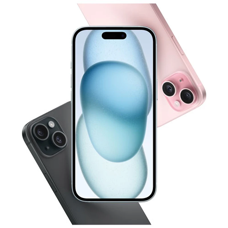 iPhone 15 de 128 Go d'Apple - Noir - Déverrouillé
