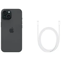 iPhone 15 de 128 Go d'Apple - Noir - Déverrouillé