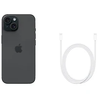 iPhone 15 de 128 Go d'Apple - Noir - Déverrouillé