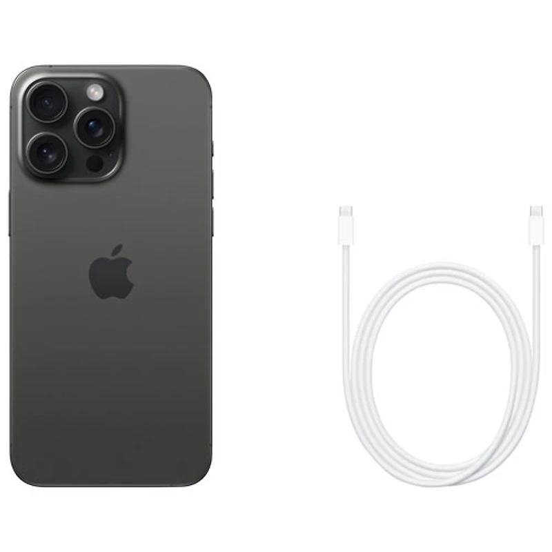 Apple iPhone 15 Pro Max 256GB - Black Titanium - Unlocked