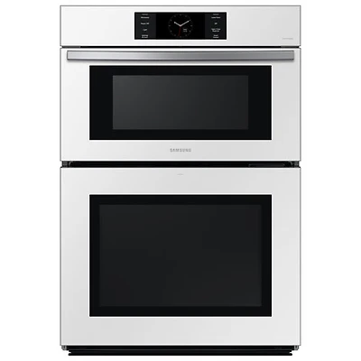 Samsung 30" 7 Cu. Ft. True Convection Electric Double Wall Oven (NQ70CB700D12AA) - White