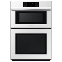 Samsung 30" 7 Cu. Ft. True Convection Electric Double Wall Oven (NQ70CB700D12AA) - White