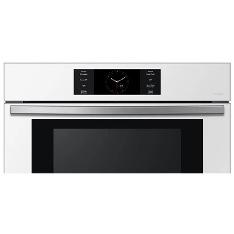 Samsung 30" 7 Cu. Ft. True Convection Electric Double Wall Oven (NQ70CB700D12AA) - White