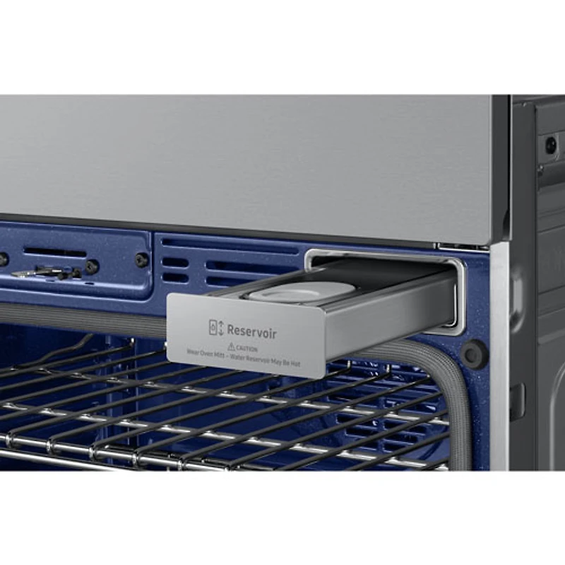 Four mural électrique combiné à convection véritable 7 pi³ 30 po de Samsung (NQ70CG600DSRAA) - Inox