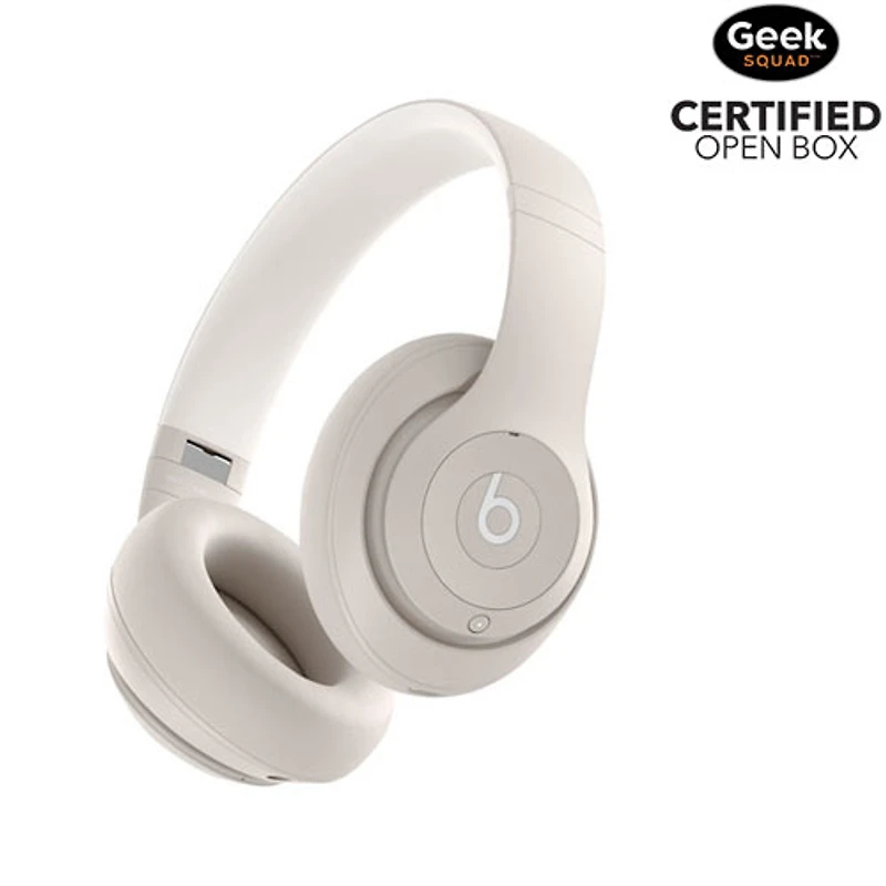 Boîte ouverte - Casque d'écoute Bluetooth à suppression du bruit Studio Pro de Beats By Dr. Dre - Grès