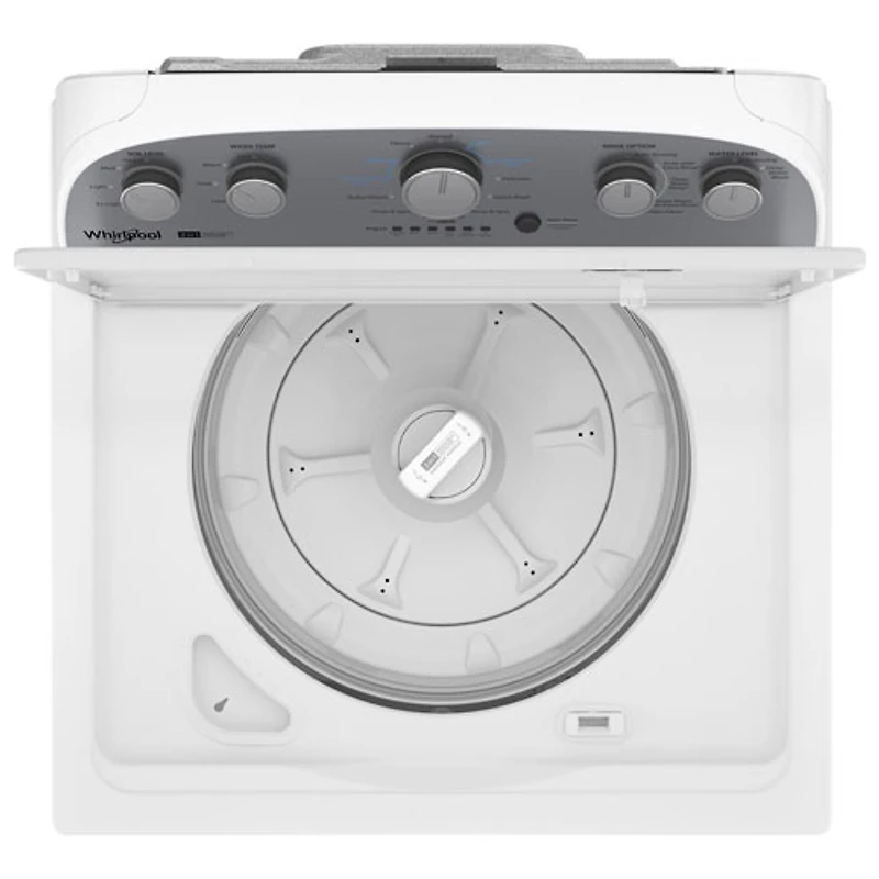 Whirlpool 4.5 Cu. Ft. High Efficiency Top Load Washer (WTW4957PW) - White
