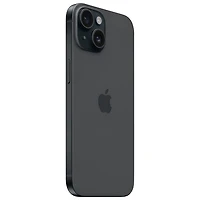 TELUS Apple iPhone 15 256GB - Black - Monthly Financing