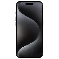 iPhone 15 Pro de 128 Go d'Apple avec Fido - Titane noir - Financement mensuel