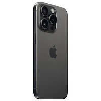 iPhone 15 Pro de 128 Go d'Apple avec Fido - Titane noir - Financement mensuel