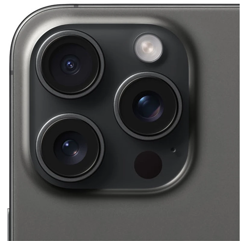 iPhone 15 Pro Max de 512 Go d'Apple avec Bell - Titane noir - Financement mensuel