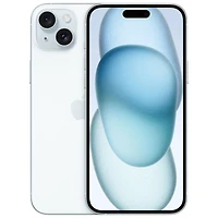 Virgin Plus Apple iPhone 15 Plus 128GB - Blue - Monthly Financing
