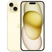 iPhone 15 Plus de 128 Go d'Apple avec Virgin Plus - Jaune - Financement mensuel