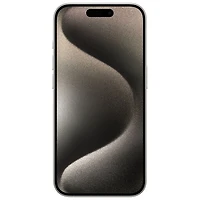 iPhone 15 Pro de 128 Go d'Apple avec Fido - Titane naturel - Financement mensuel