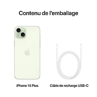 Koodo Apple iPhone 15 Plus 512GB - Green - Monthly Tab Payment