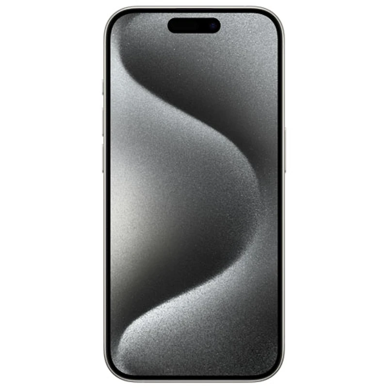 Freedom Mobile Apple iPhone 15 Pro 128GB - White Titanium - Monthly Tab Payment