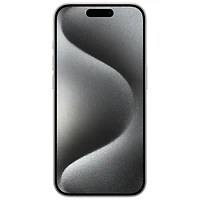 Freedom Mobile Apple iPhone 15 Pro 128GB - White Titanium - Monthly Tab Payment