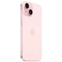 iPhone 15 de 128 Go d'Apple offert par TELUS - Rose - Financement mensuel