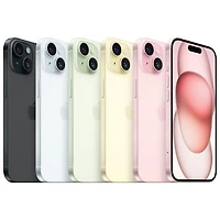 iPhone 15 de 128 Go d'Apple avec Rogers - Jaune - Financement mensuel