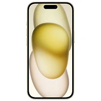 iPhone 15 de 128 Go d'Apple offert par TELUS - Jaune - Financement mensuel