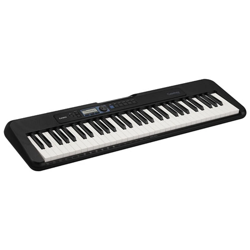 Clavier électrique à 61 touches CT-S190 de Casio avec support et banc - Noir