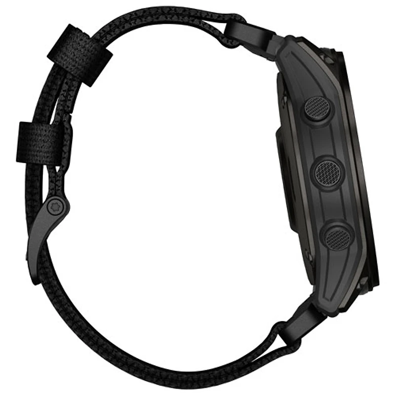 Montre intelligente multisport Bluetooth de 51 mm tactix 7 AMOLED Edition de Garmin - Noir