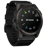Montre intelligente multisport Bluetooth de 51 mm tactix 7 AMOLED Edition de Garmin - Noir