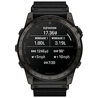Montre intelligente multisport Bluetooth de 51 mm tactix 7 AMOLED Edition de Garmin - Noir