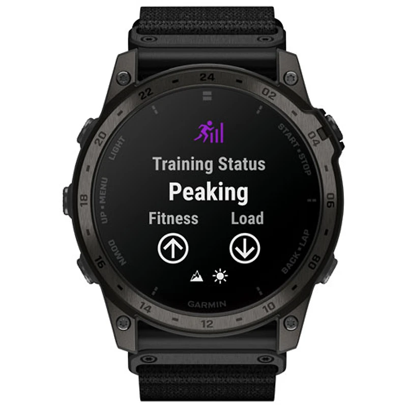 Montre intelligente multisport Bluetooth de 51 mm tactix 7 AMOLED Edition de Garmin - Noir