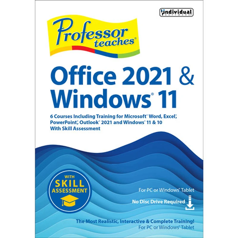 Professor Teaches Office 2021 et Windows 11 - 6 cours (PC) - Téléchargement numérique