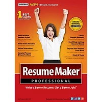 ResumeMaker Professional Deluxe 20 (PC) - Digital Download