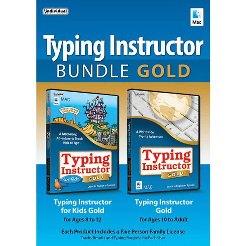 Typing Instructor Bundle Gold (Mac) - Téléchargement numérique