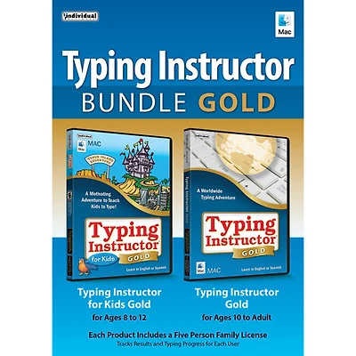 Typing Instructor Bundle Gold (Mac) - Téléchargement numérique